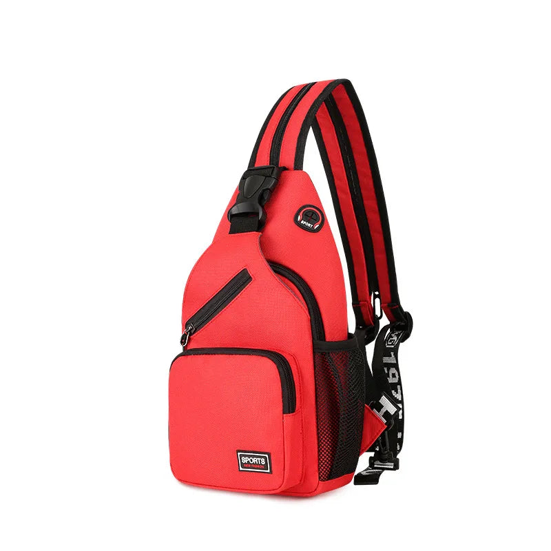 Fashionable and Trendy Lightweight Single Minimalist Shoulder Crossbody Bag for Men with Large Capacity for Leisure and Sports