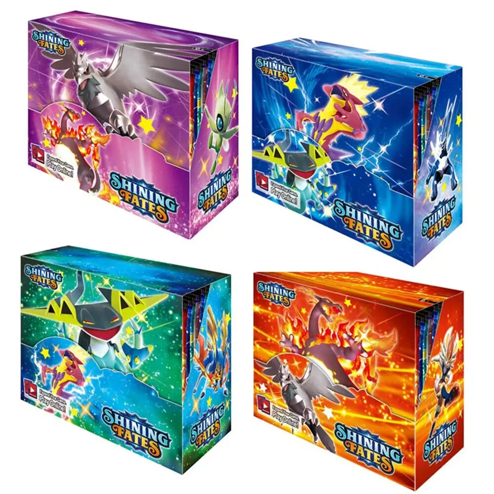 324/360 Pcs/Set  Pokemon Card 151 Destined rivals Prismatic Astral Radiance English sun moon Booster Battle Transaction Card