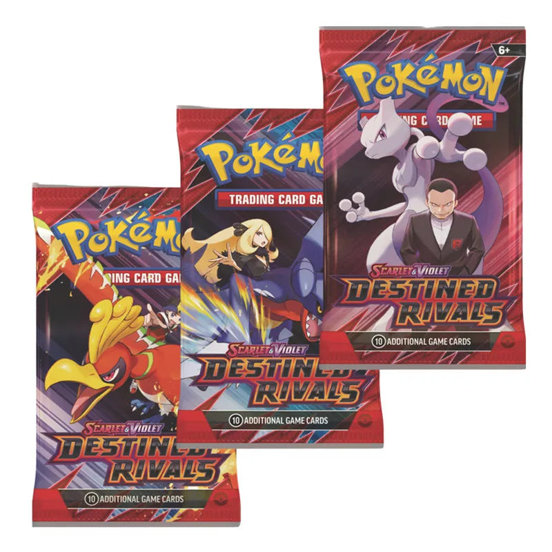 324/360 Pcs/Set  Pokemon Card 151 Destined rivals Prismatic Astral Radiance English sun moon Booster Battle Transaction Card