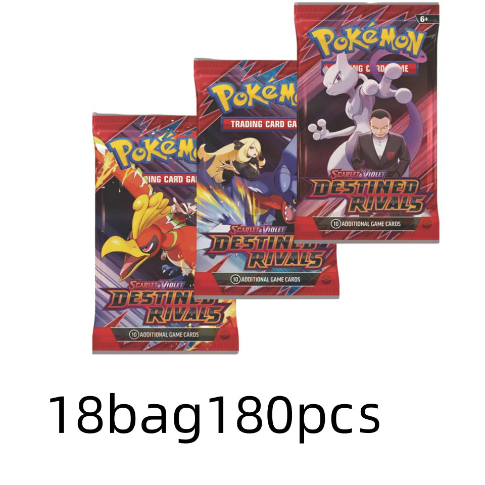 324/360 Pcs/Set  Pokemon Card 151 Destined rivals Prismatic Astral Radiance English sun moon Booster Battle Transaction Card