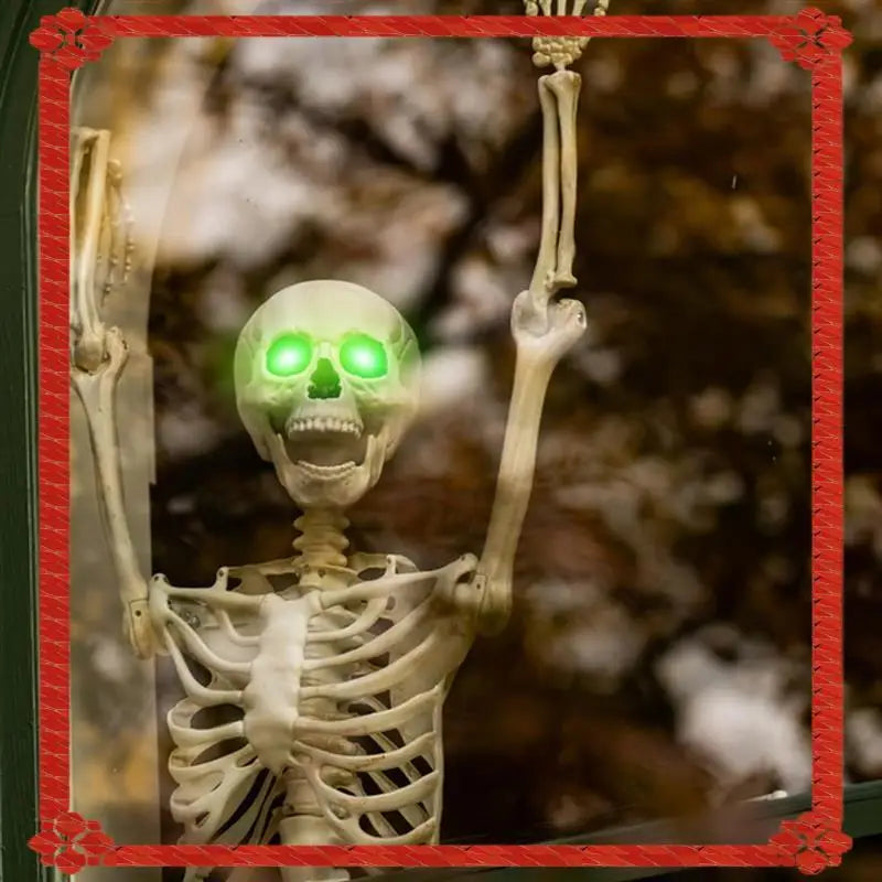 24-Hour Delivery 2 Pieces Light Up Skeletoneyes Halloween Led Glowing Eyes, Horror Diy Eyes For Masks, Pumpkins, Tombstones, Pro