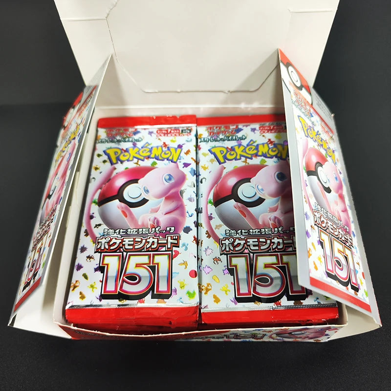 140PCS/Box DIY PTCG Japanese Version Card 151 SV2a Booster Box Hobby Collectibles Collection Card Toy