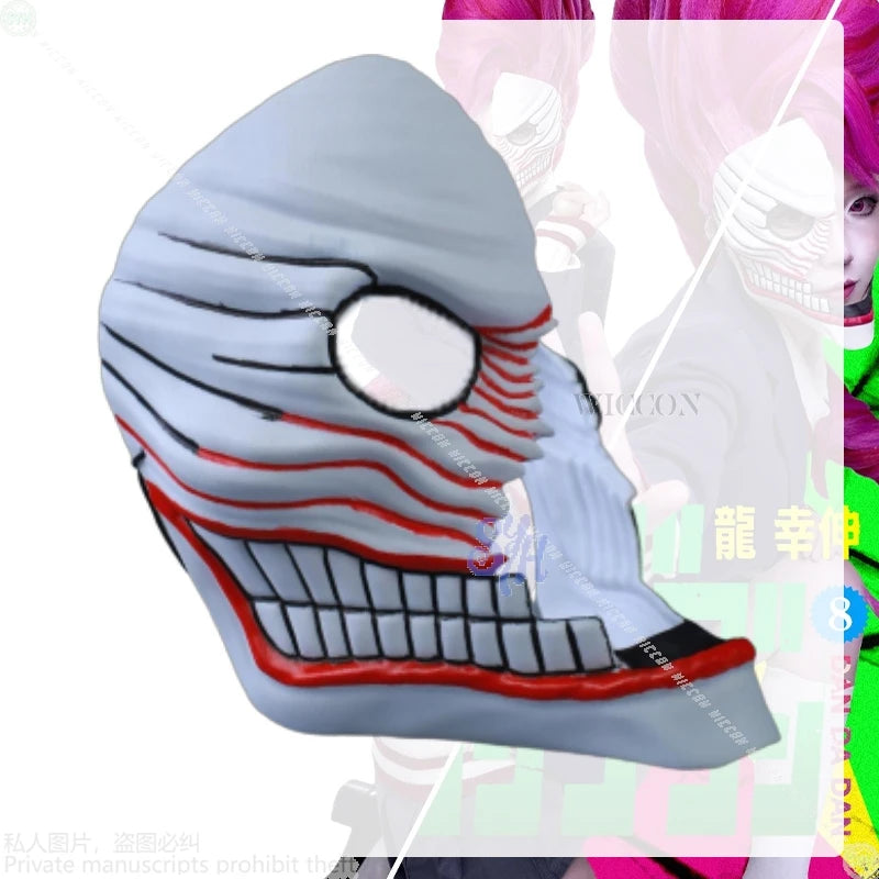 Aira Shiratori Cosplay Dandadan Anime Costume Two Horror Halloween Mask 3D Polylactic Acid Props Jirai Kei Girls Customized