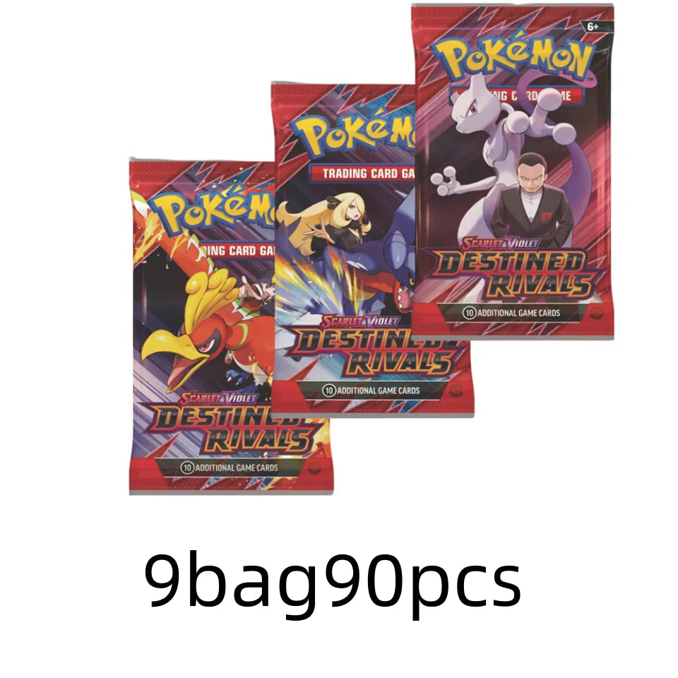 324/360 Pcs/Set  Pokemon Card 151 Destined rivals Prismatic Astral Radiance English sun moon Booster Battle Transaction Card