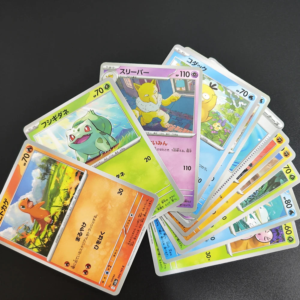 140PCS/Box DIY PTCG Japanese Version Card 151 SV2a Booster Box Hobby Collectibles Collection Card Toy