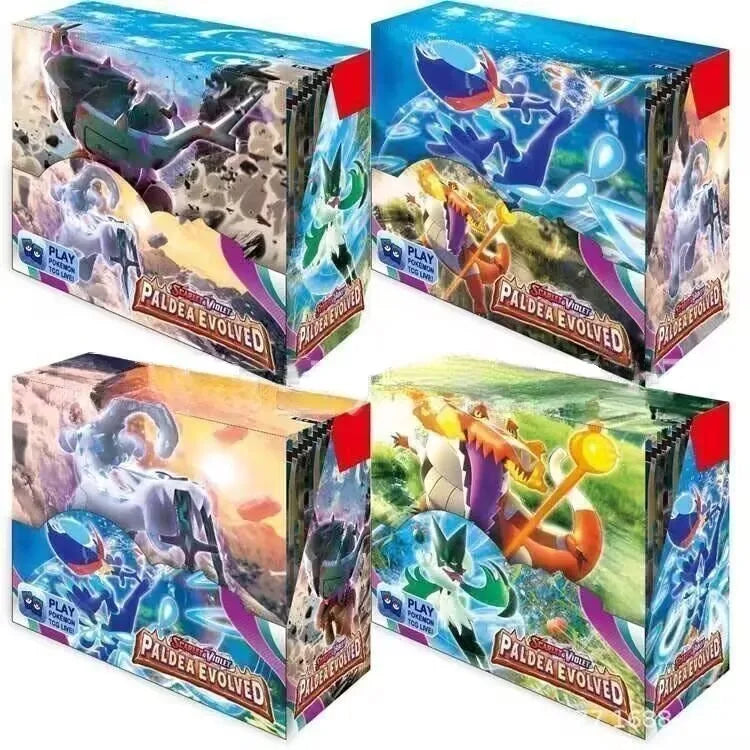 324/360 Pcs/Set  Pokemon Card 151 Destined rivals Prismatic Astral Radiance English sun moon Booster Battle Transaction Card