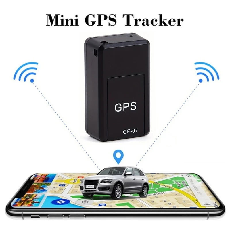 Mini Portable GPS Tracking Device GF07 Car GPS Tracker Vehicle GPS Locator Strong Magnetic Anti-lost Precise GPS Position APP