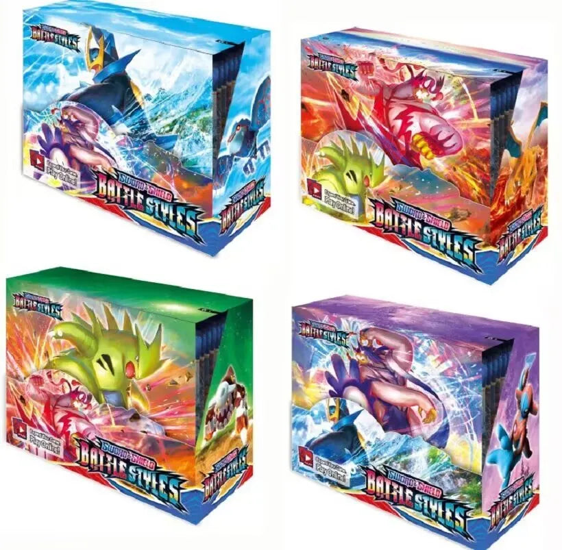 324/360 Pcs/Set  Pokemon Card 151 Destined rivals Prismatic Astral Radiance English sun moon Booster Battle Transaction Card