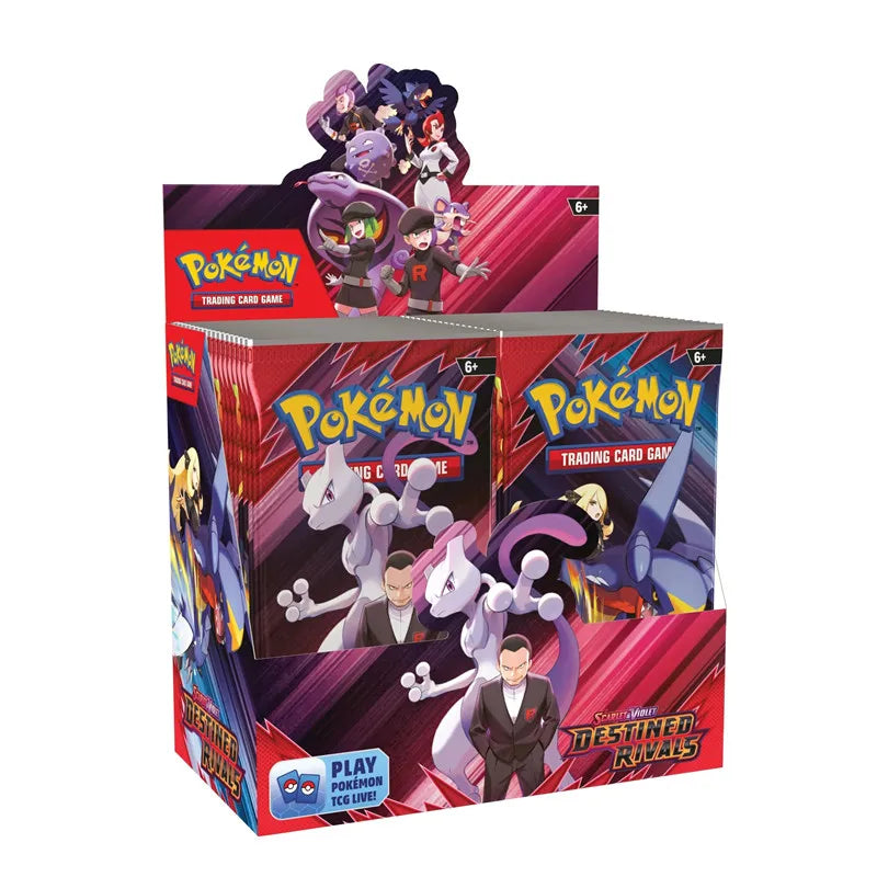 324/360 Pcs/Set  Pokemon Card 151 Destined rivals Prismatic Astral Radiance English sun moon Booster Battle Transaction Card