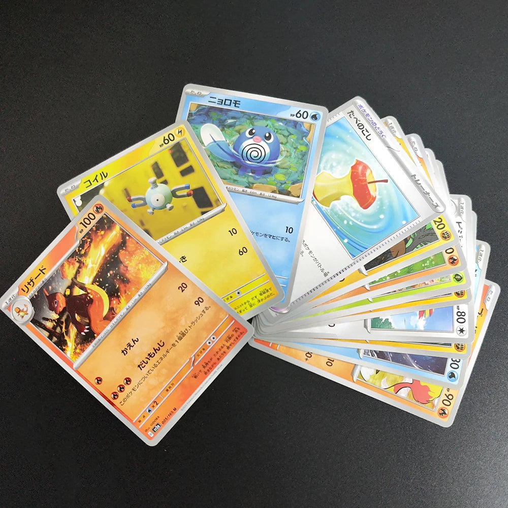 140PCS/Box DIY PTCG Japanese Version Card 151 SV2a Booster Box Hobby Collectibles Collection Card Toy