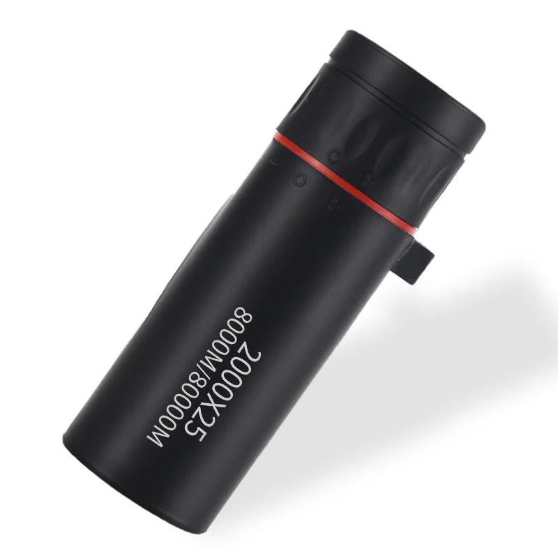 Outdoor 2025 2000X25 HD Monocular Telescope, Compact Portable for Travel, Hiking, Fishing, Camping, Stargazing, Concerts & Bird