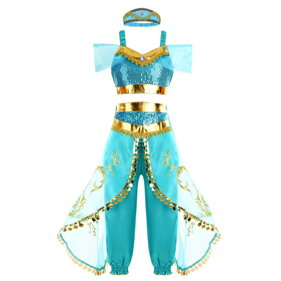 Girls Flower Fairy Dress Up Kids Princess Dress With Wings Halloween Princess Costume Elves Party Tinkerbell Tinker Bell Dress