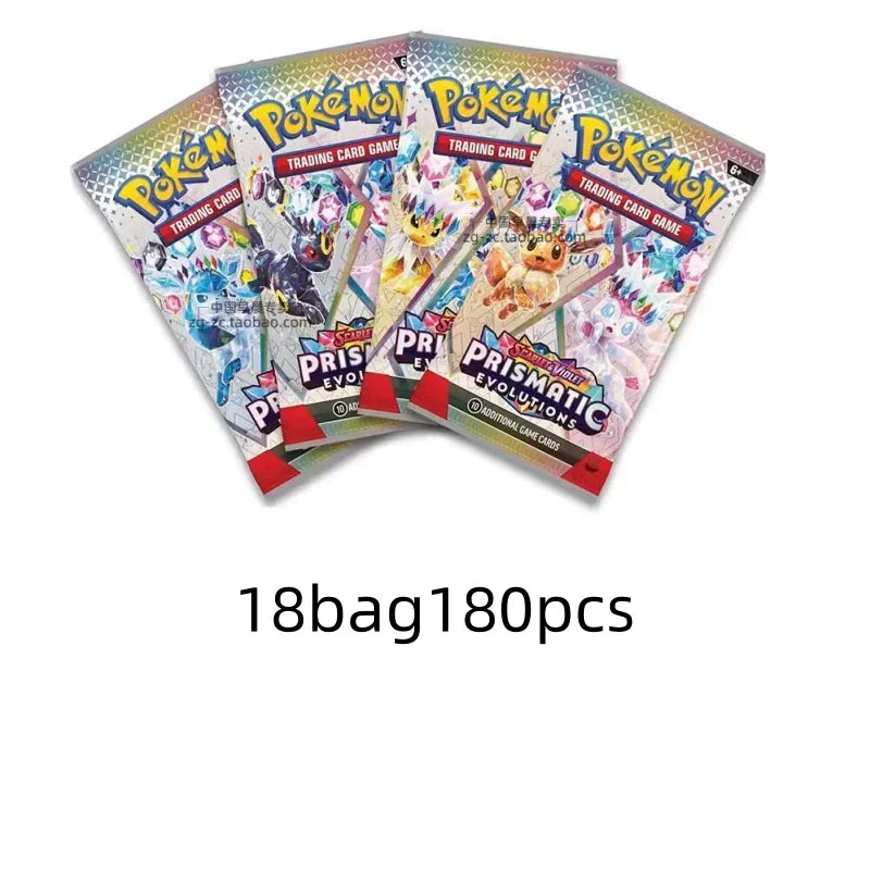 360Pcs Pokemon Card Destined Rivals Prismatic Evolutions Scarlet Violet 151