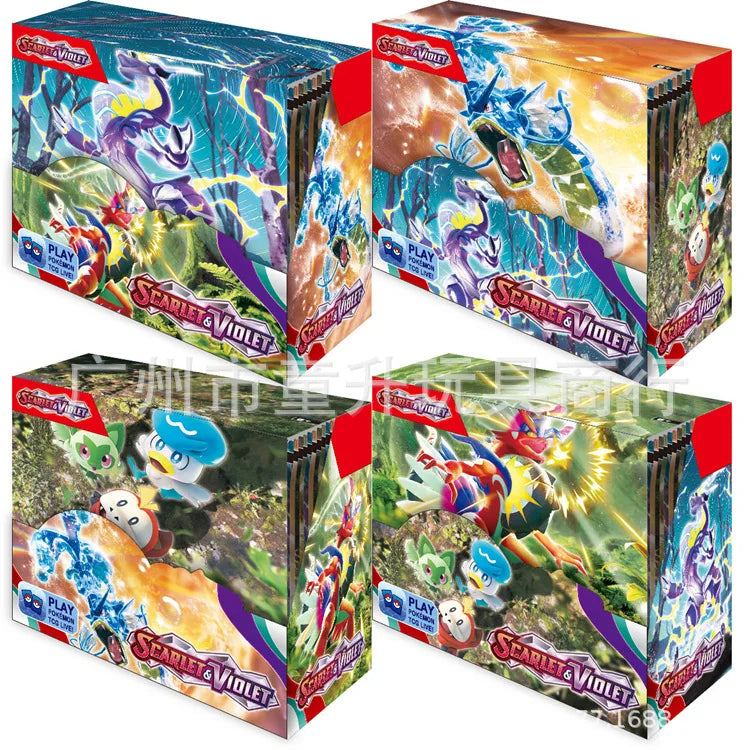 360Pcs Pokemon Card Destined Rivals Prismatic Evolutions Scarlet Violet 151 PALDEAN English Booster Battle Transaction Card