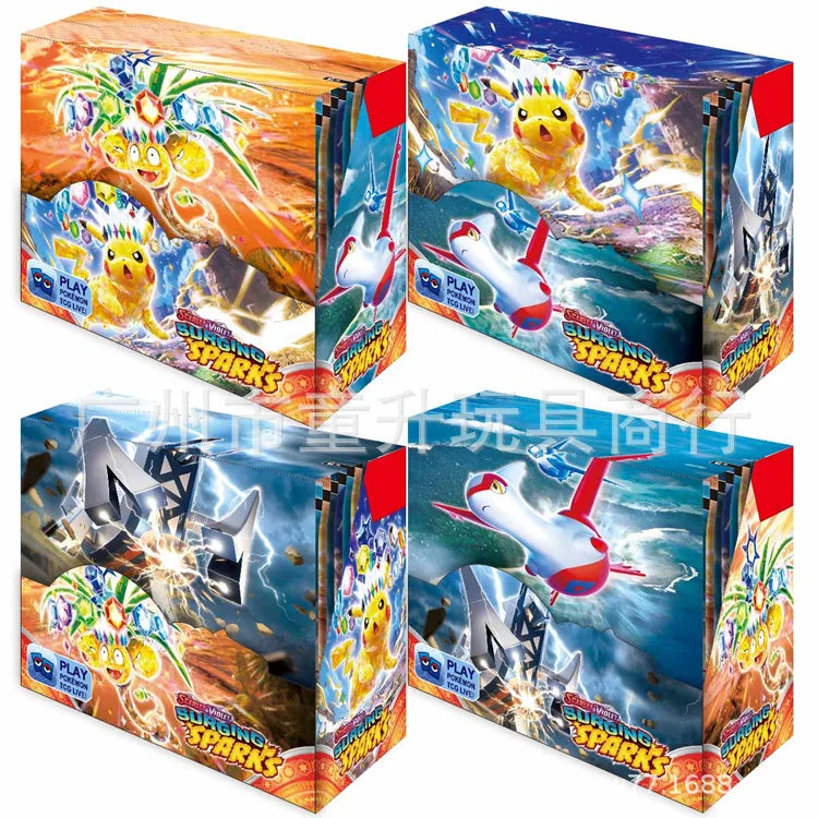 360Pcs Pokemon Card Destined Rivals Prismatic Evolutions Scarlet Violet 151 PALDEAN English Booster Battle Transaction Card