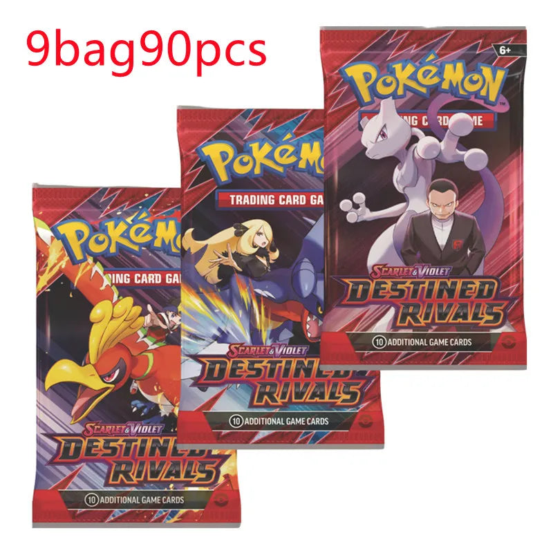 360Pcs Pokemon Card Destined Rivals Prismatic Evolutions Scarlet Violet 151 PALDEAN English Booster Battle Transaction Card