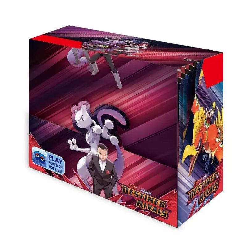 360Pcs Pokemon Card Destined Rivals Prismatic Evolutions Scarlet Violet 151 PALDEAN English Booster Battle Transaction Card