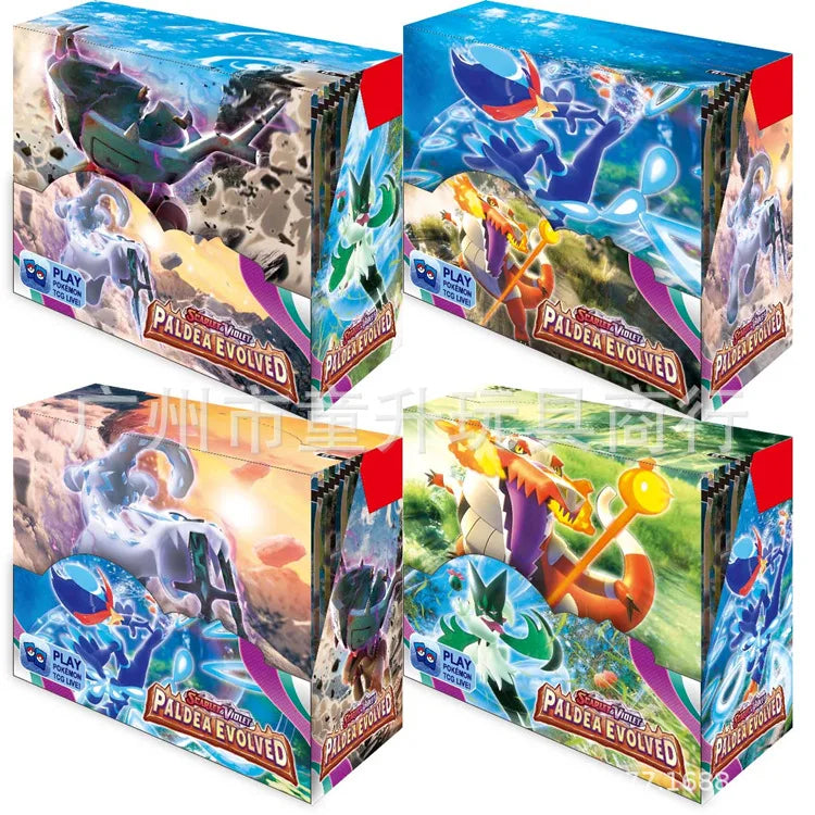 360Pcs Pokemon Card Destined Rivals Prismatic Evolutions Scarlet Violet 151 PALDEAN English Booster Battle Transaction Card