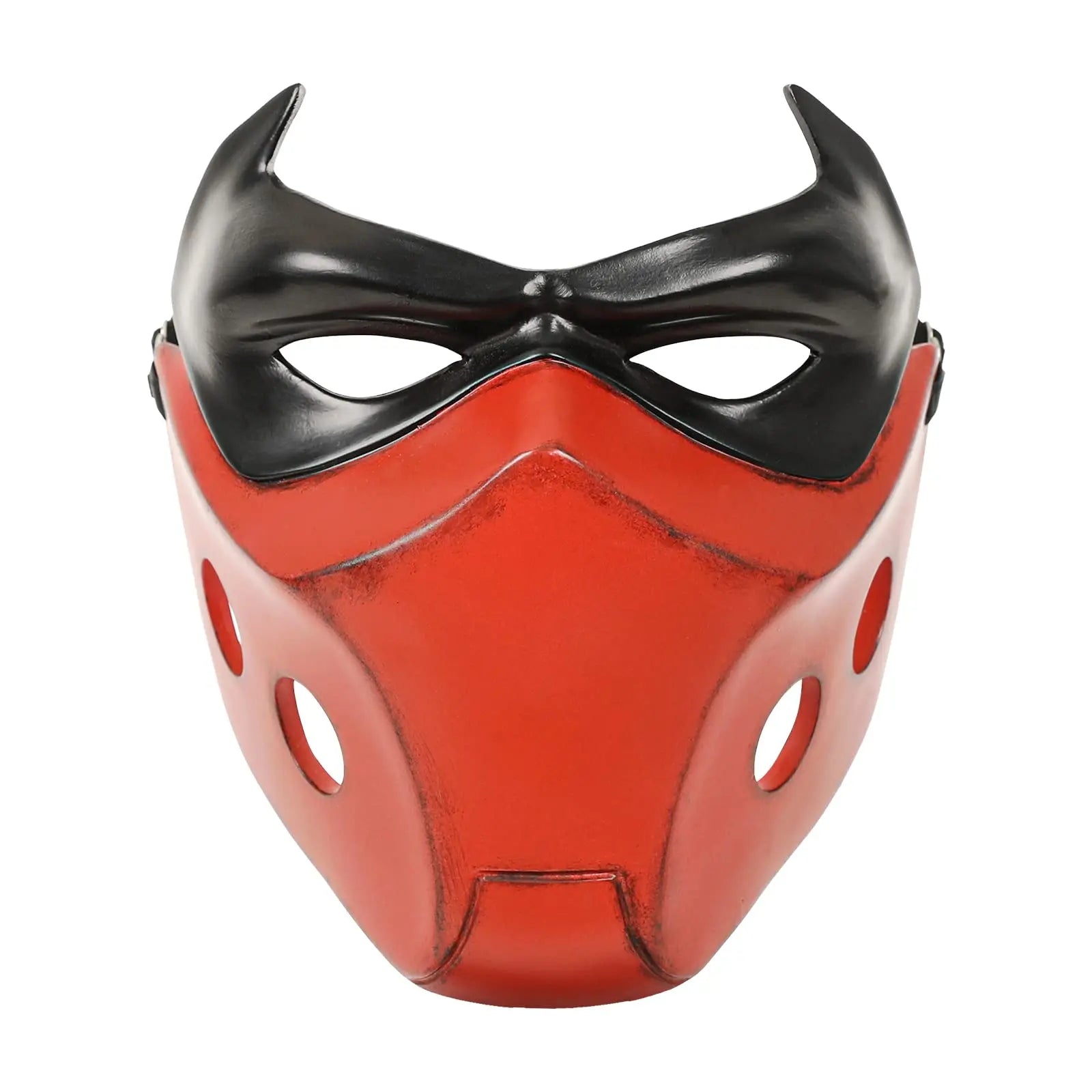Cafele Jason's Helmet Deluxe Red Hood Mask 2022 Stunning Art Collection Jason Todd Resin Helmet Halloween Cosplay Props