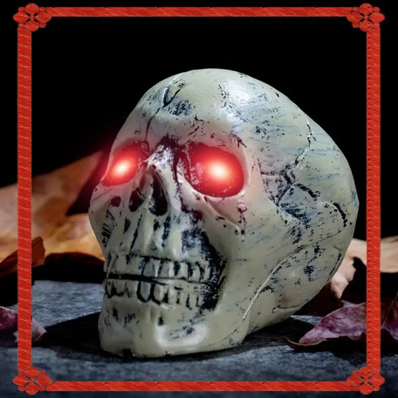 24-Hour Delivery 2 Pieces Light Up Skeletoneyes Halloween Led Glowing Eyes, Horror Diy Eyes For Masks, Pumpkins, Tombstones, Pro