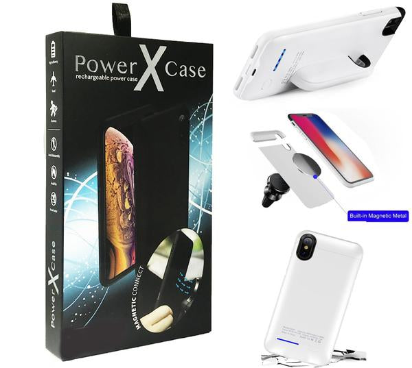 iPhone X/XS POWER X Battery Case 4200mAh With Magnetic Kickstand